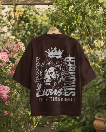 Oversized T - Almighty Lion