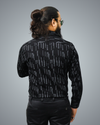 Black Sleek Print Regular Fit Shirt