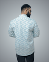 Sky Blue Rose Petal Regular Fit Shirt