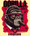 Oversized Tshirt - Boss Gorilla