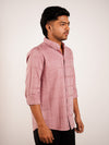 Rose Gold Colossal Check Regular Fit Shirt