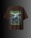 Oversized Tshirt - Crox Crocodile